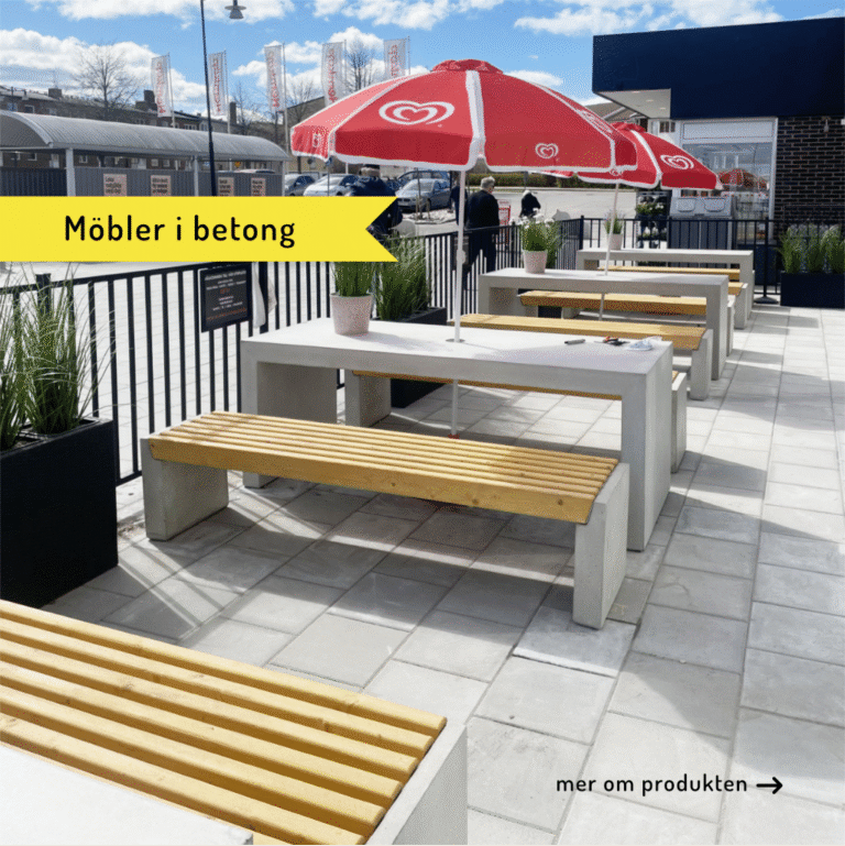 möbler i betong