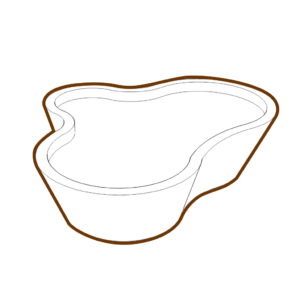 3D-printad betong form