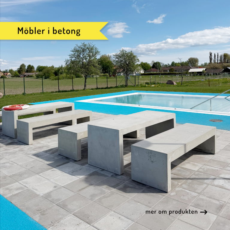 möbler i betong