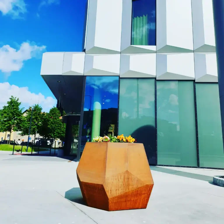 planteringskärl med polygonform